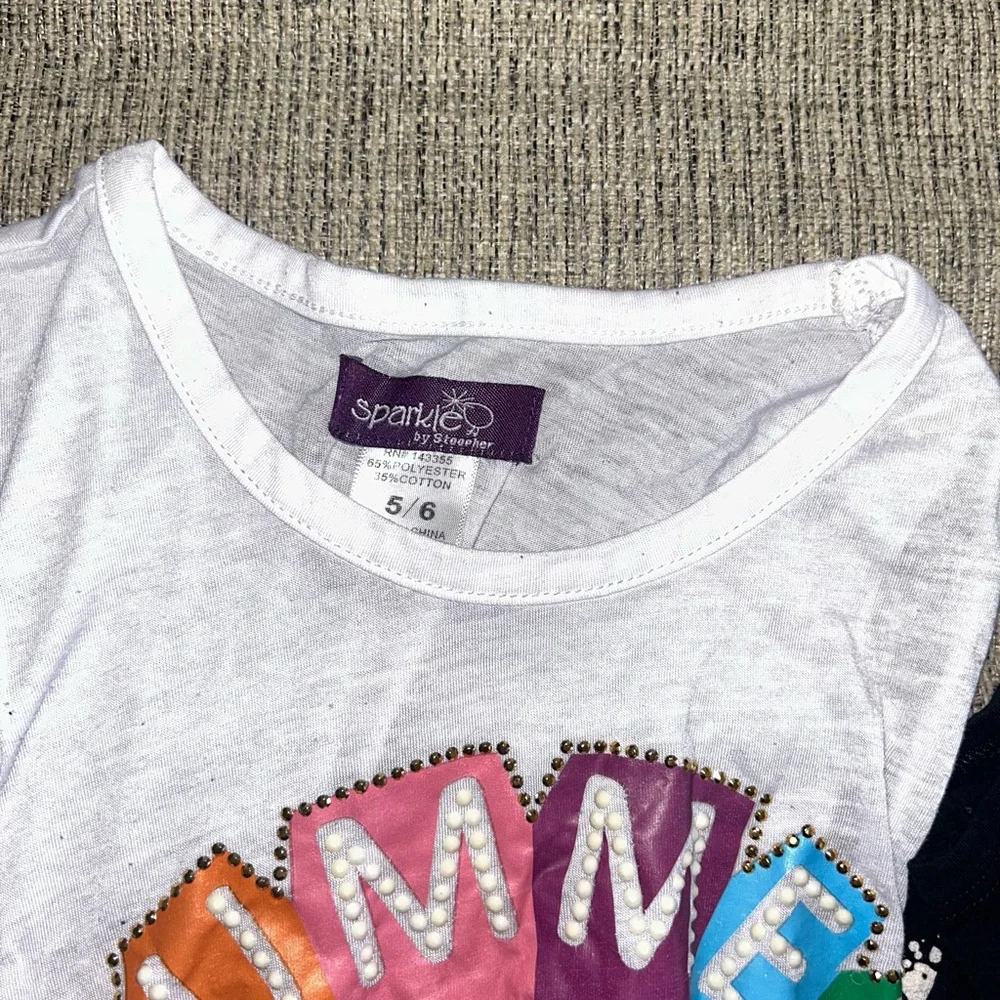 Lot of 12 tank tops for girls size 5/6 - Picture 6 of 6